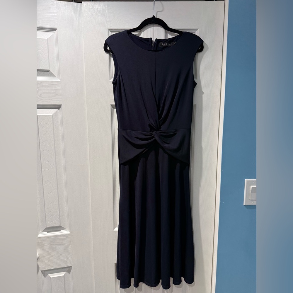 Ralph Lauren Blue Sleeveless Dress